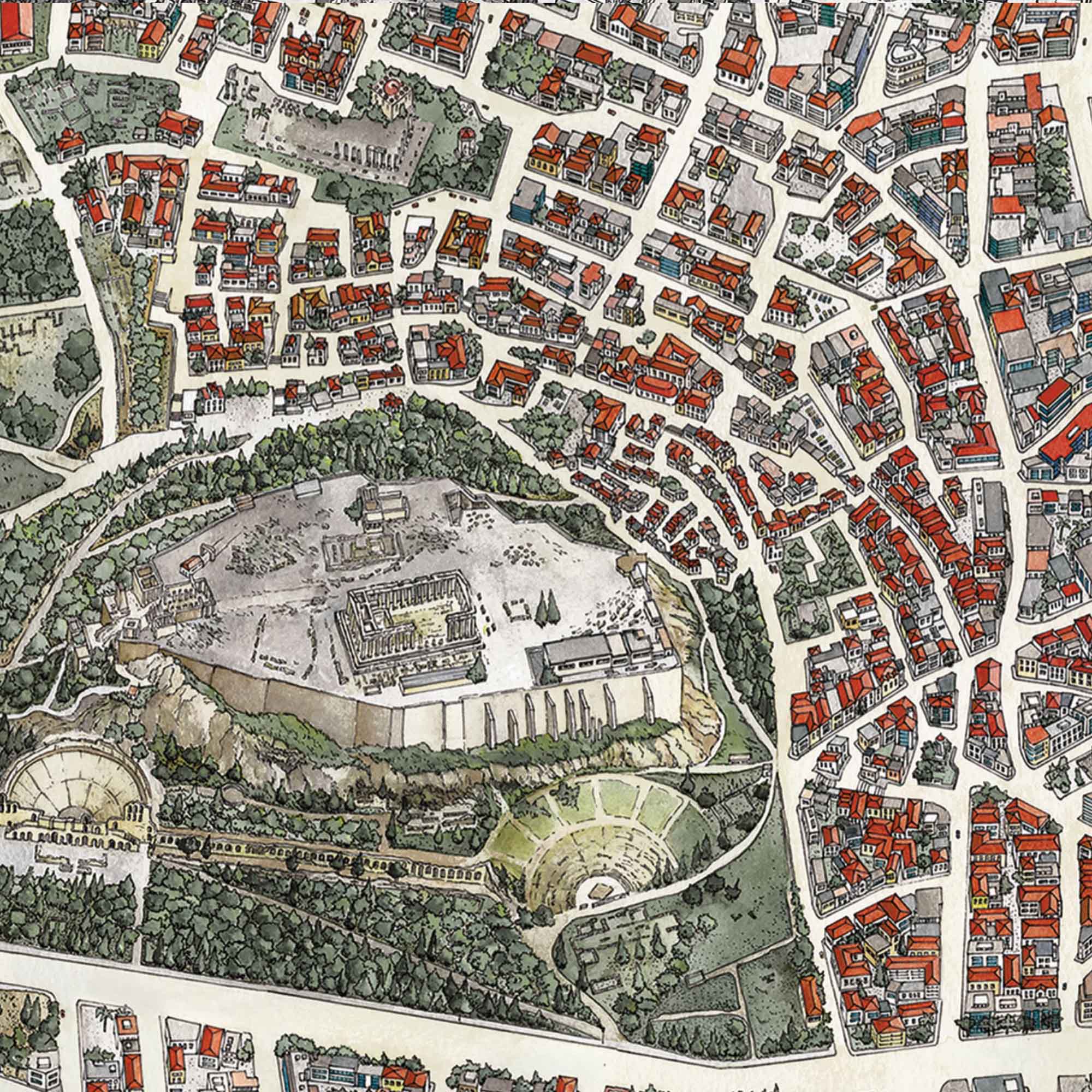 Athens Maps